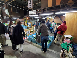 2月1日土曜日市場開放フェアが開催されました