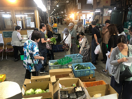 10月5日土曜日市場開放フェアが開催されました