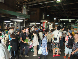 9月6日（土）に市場開放フェアが開催されました。