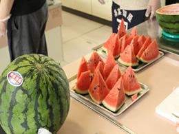 6月20日（水）青果卸売協同組合による出前食育講座が行われました。