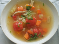 野菜の塩麹スープ