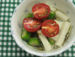 長芋の酢の物