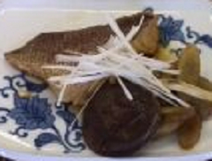 鯛の煮つけ