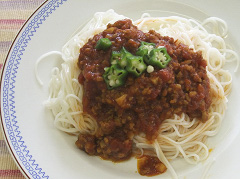 トマトそうめん