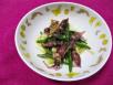 ホタルイカと春野菜のマヨぽん炒め