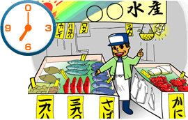 午前7時